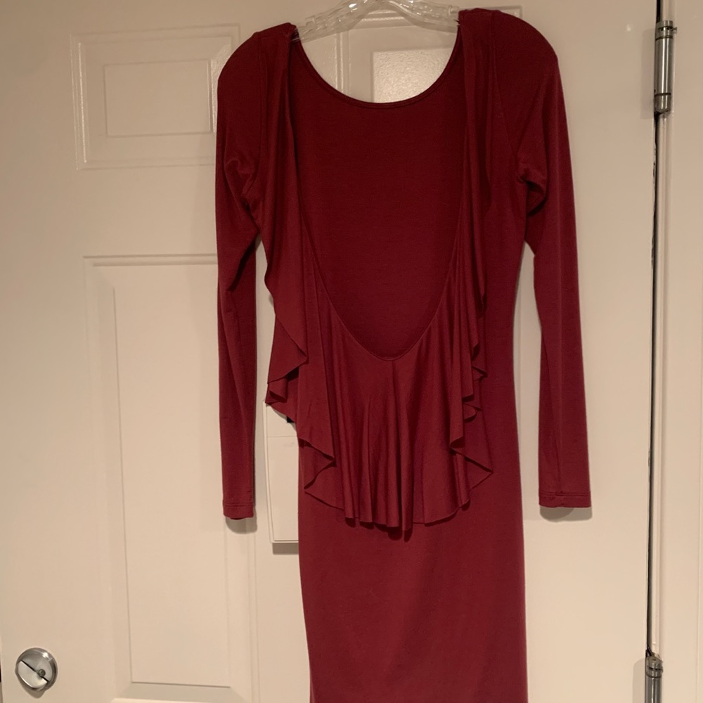 Rachel Pally Open Back Ruffle Dress - Picture 3 of 4